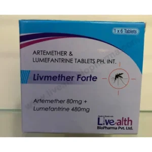 Buy Artemether 80 mg & Lumefantrine 480 mg Tablet in India