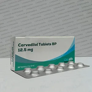 Buy Carvedilol Tablets BP 12.5 mg in India