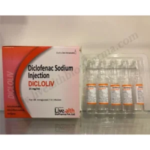 Buy Diclofenac Sodium Injection BP 25 mg in India