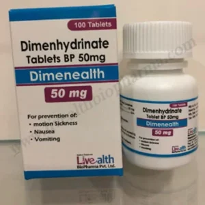 Buy Dimenhydrinate Tablets BP 50 mg in India