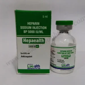 Buy Heparin Sodium Injection BP 5000 IU in India