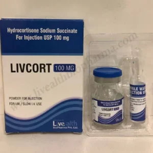 Buy Hydrocortisone Sodium Succinate For Injection USP 100 mg in India