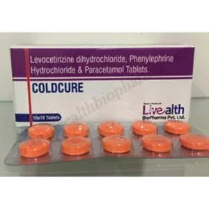 Buy Levocetirizine Dihydrochloride, Phenylephrine Hydrochloride & Paracetamol Tablets in India
