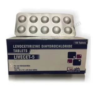 Buy Levocetirizine Dihydrochloride Tablets 5 mg in India