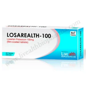 Buy Losartan Potassium 100mg Tablets in India