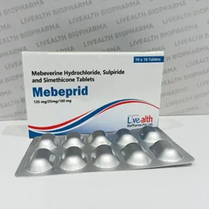 Buy Mebeverine Hydrochloride, Sulpiride and Simethicone Tablets in India