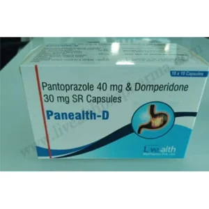 Buy Pantoprazole 40 mg & Domperidone 30 mg SR Capsules in India