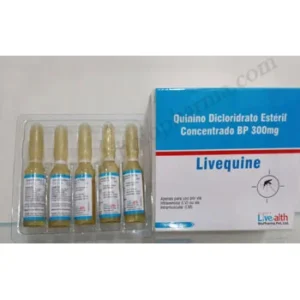 Buy Quinine dihydrochloride Injection BP 300 mg in India
